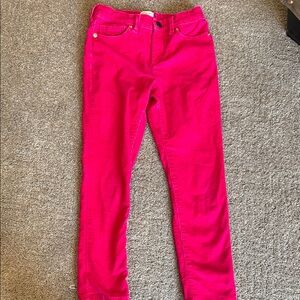 Vibrant pink corduroy Pants